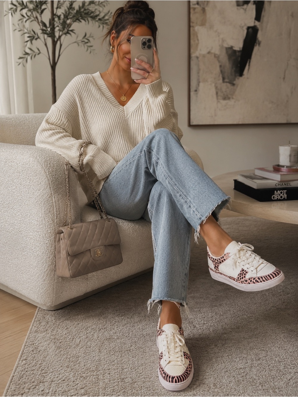 Sperry Top-Sider SHOES Women Lace-Up Soletide  Animal Print rose gold STS86633